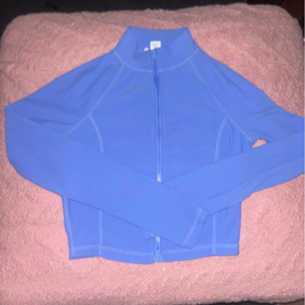 Blue Gym Leggings Set